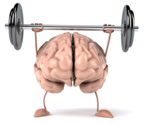 brain image holding weight